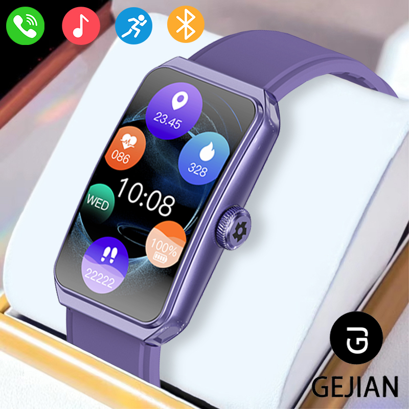 Couple Watches Smartwatch - Novo relógio inteligente feminino gejian 1.47