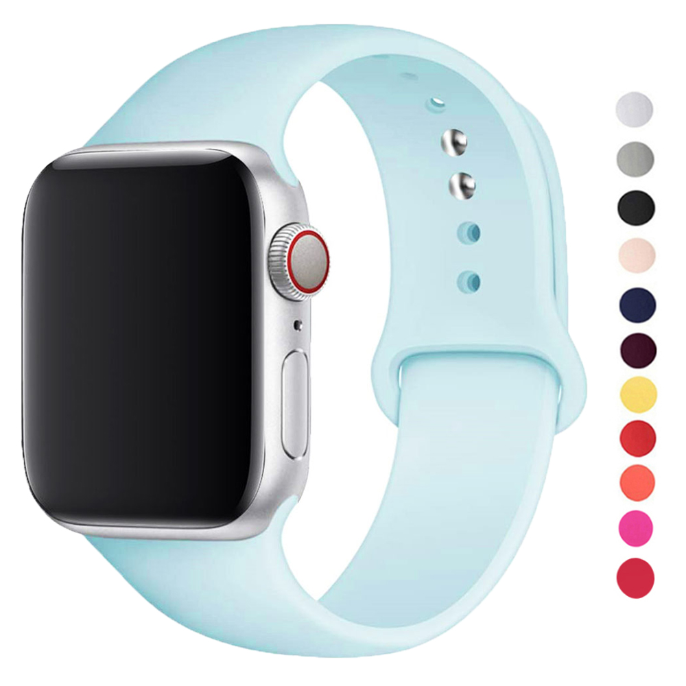 Smartwatch Iphone Watches For Women - Pulseira de silicone para apple watch