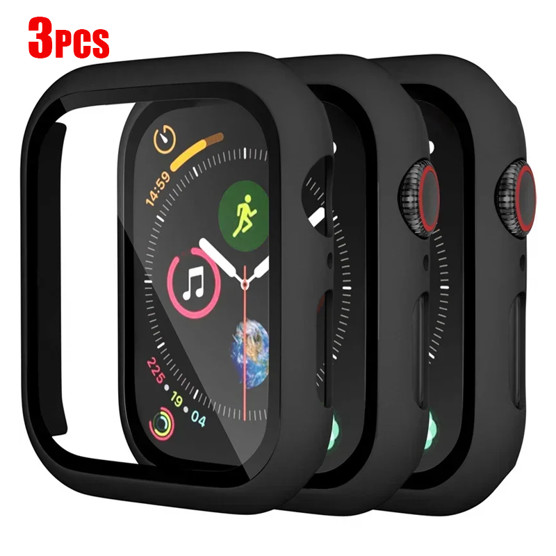 Smartwatch Iphone Watches For Women - 3 pçs vidro temperado + capa