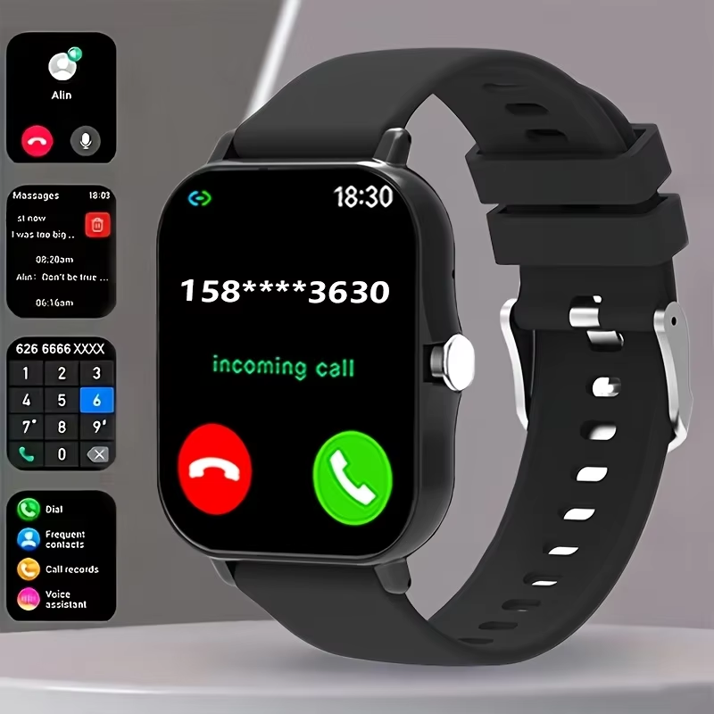 Couple Watches Smartwatch - Smartwatch unissex: chamadas, alertas de mensagens,
