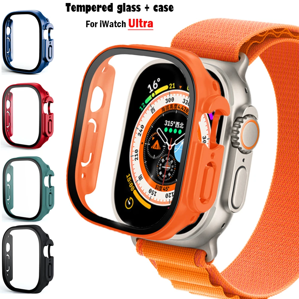 Smartwatch Luxury Watches - Vidro + capa para apple watch