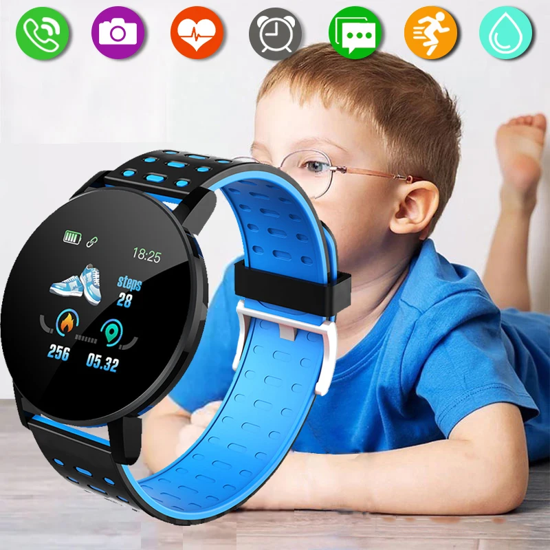 Crianças Sports Smart Watch, R - Smartwatch Digital Watches For Boys avaliação e preço