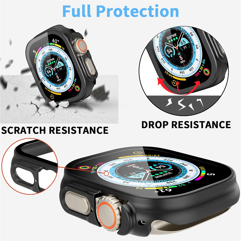 Vidro + capa para apple watch  - Smartwatch Luxury Watches avaliação e preço