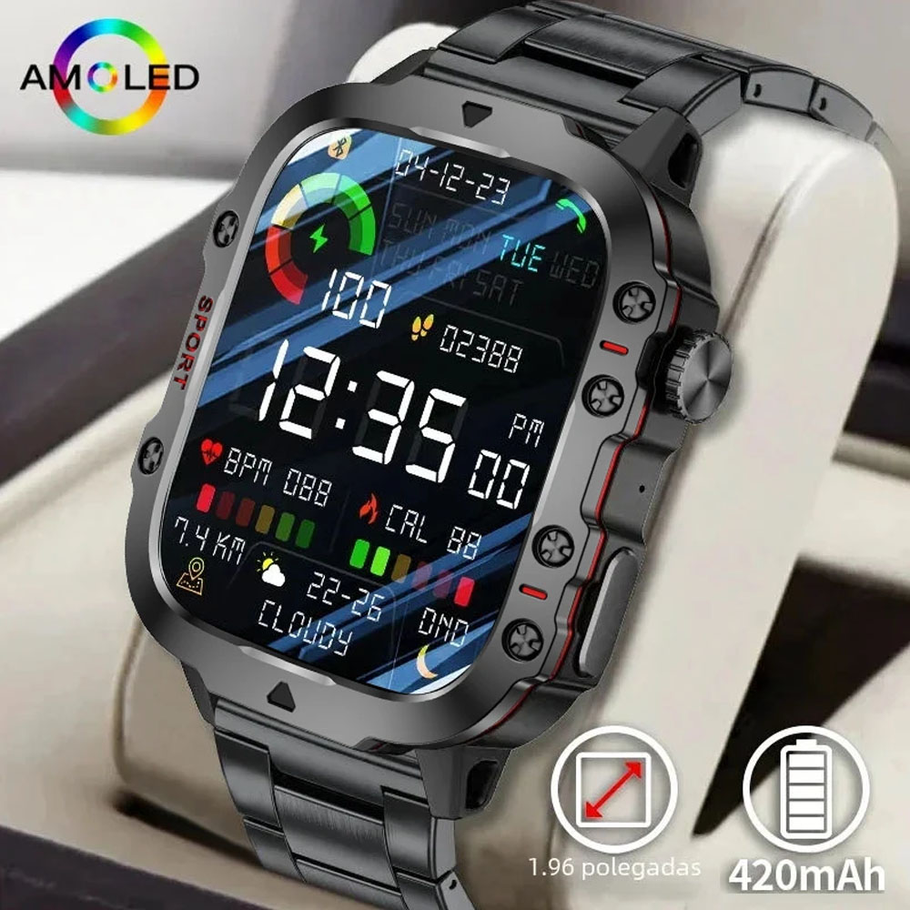Relógios Inteligentes Originai - Smartwatch Rugged Watches For Men avaliação e preço