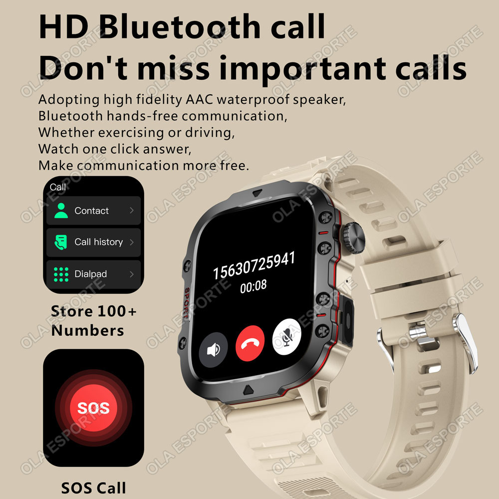 Relógios Inteligentes Originai - Smartwatch Rugged Watches For Men avaliação e preço