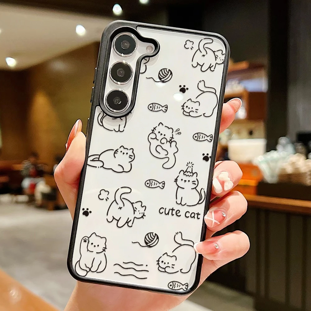 Capa de Celular com Gato de De - Samsung Galaxy Strap avaliação e preço