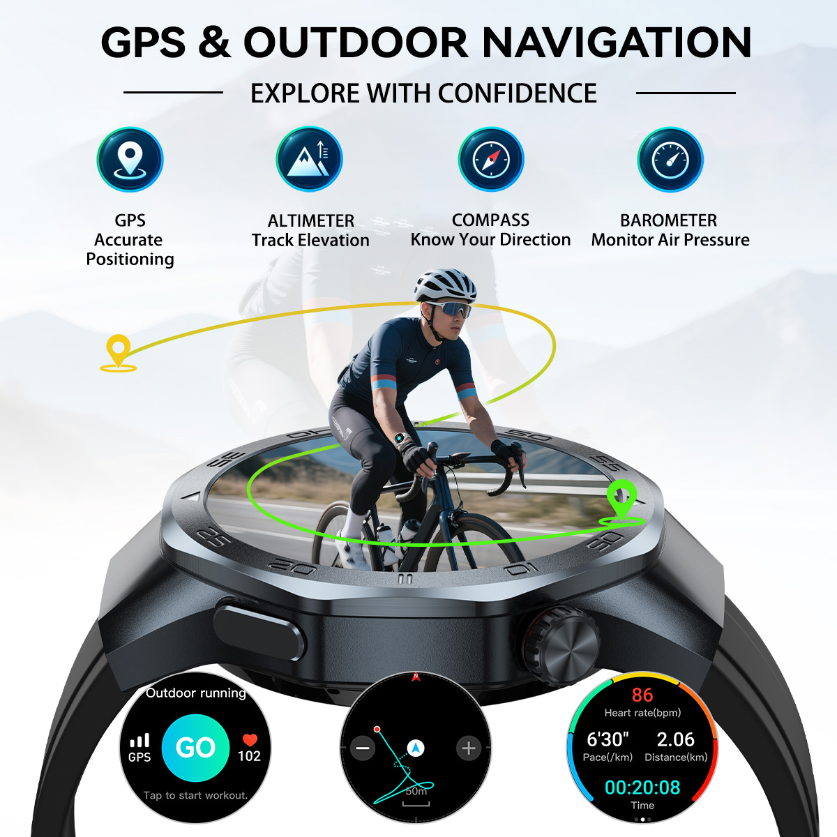 Smartwatch em promoção, com GP - Smartwatch Watches For Sale avaliação e preço