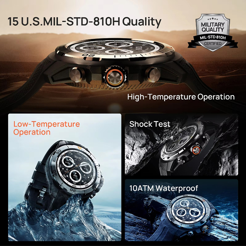 Mibro gs explorer smartwatch r - Smartwatch Rugged Watches For Men avaliação e preço