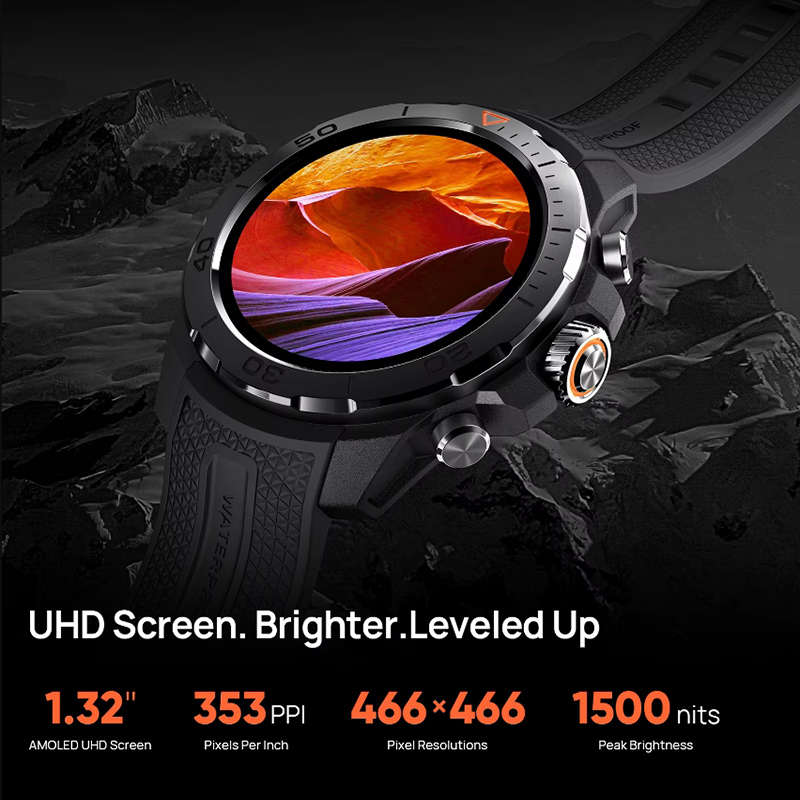 Mibro gs explorer smartwatch r - Smartwatch Rugged Watches For Men avaliação e preço