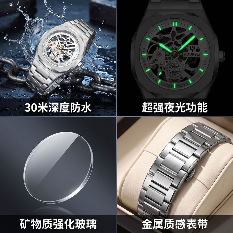 Relógio de pulso masculino de  - Smartwatch Luxury Watches avaliação e preço
