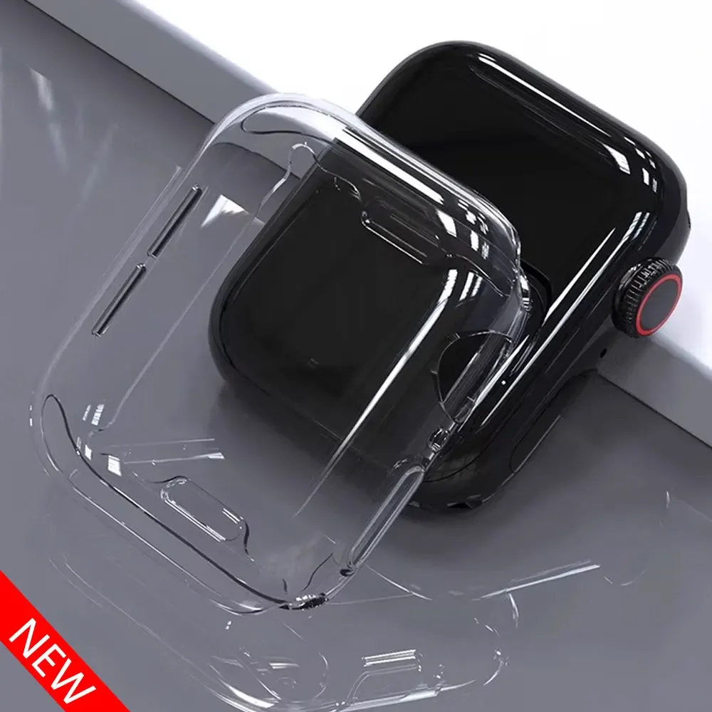 Capa para apple watch case 44m - Smartwatch Iphone Watches For Women avaliação e preço