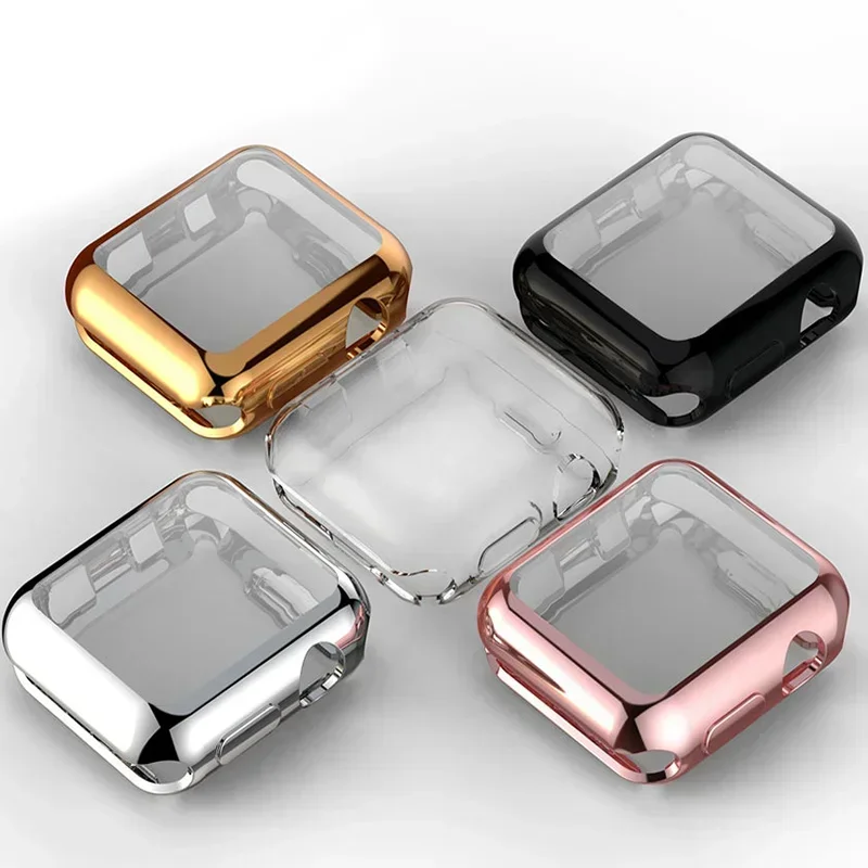 Capa para apple watch case 44m - Smartwatch Iphone Watches For Women avaliação e preço