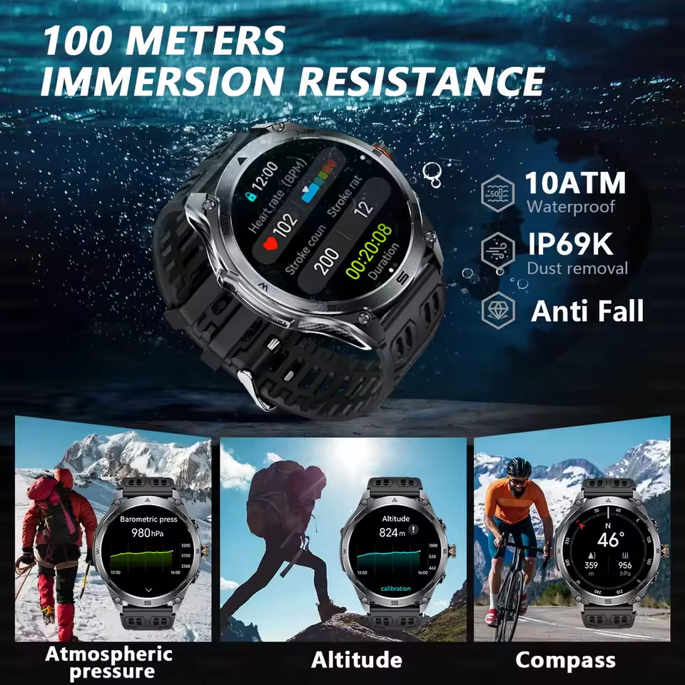 Relógio inteligente esportivo  - Smartwatch Running Watches For Men avaliação e preço