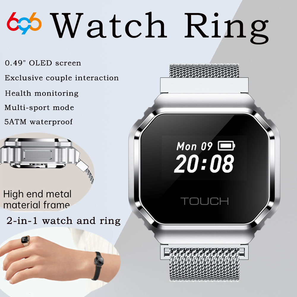Novo Anel Inteligente com Tela - Couple Watches Smartwatch avaliação e preço