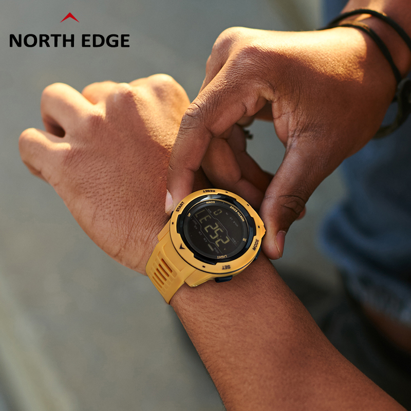 Relógio inteligente NORTH EDGE - Smartwatch Running Watches For Men avaliação e preço