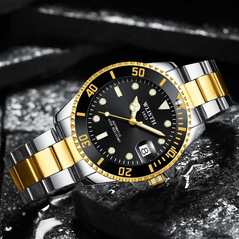 Wlisth relógio masculino cláss - Smartwatch Luxury Watches avaliação e preço