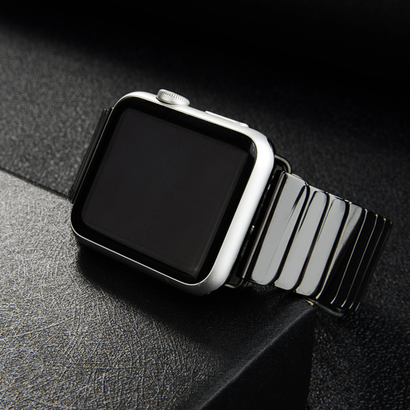 Pulseira de ligação cerâmica p - Smartwatch Iphone Watches For Women avaliação e preço