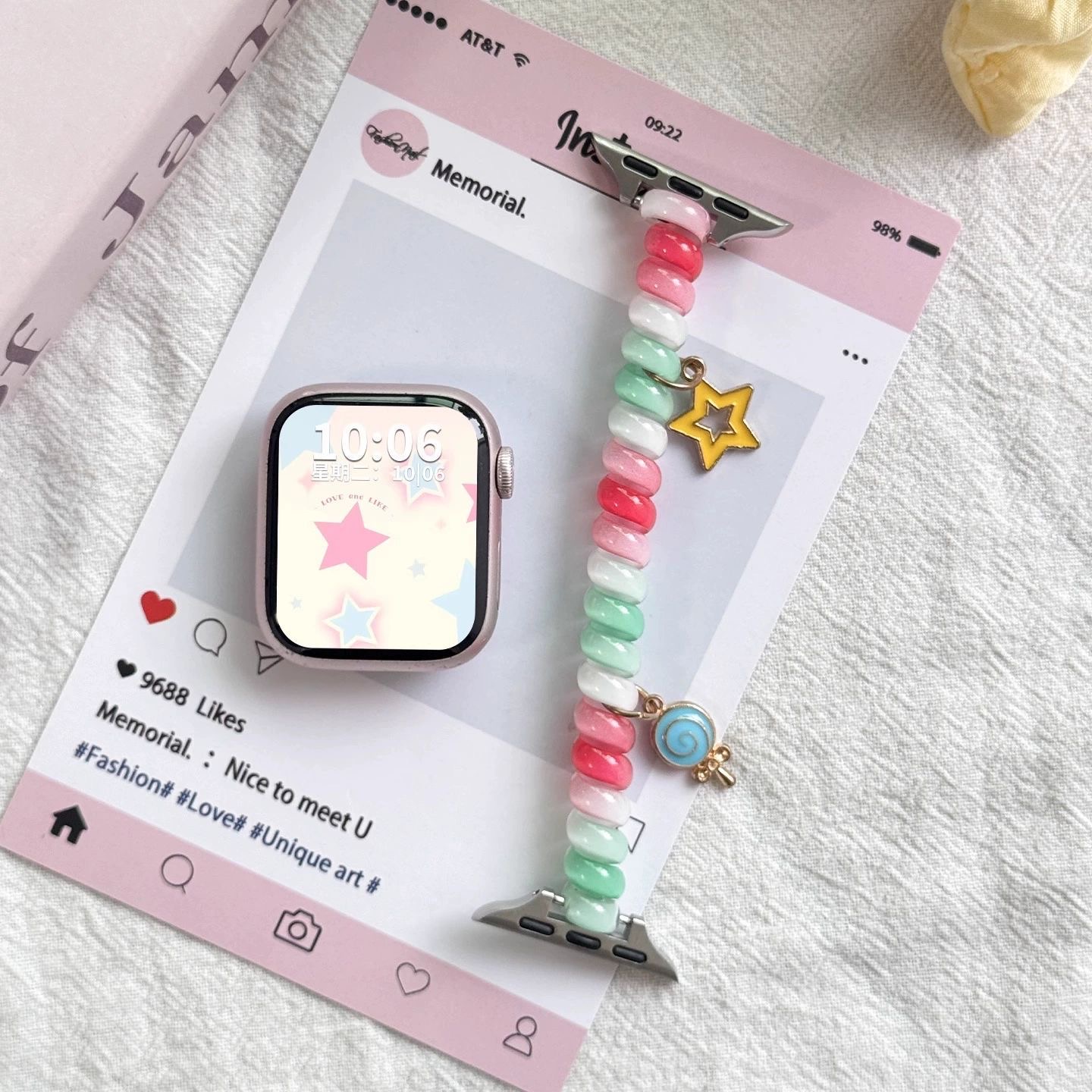 Pulseira para Apple Watch Ultr - Smartwatch Iphone Watches For Women avaliação e preço