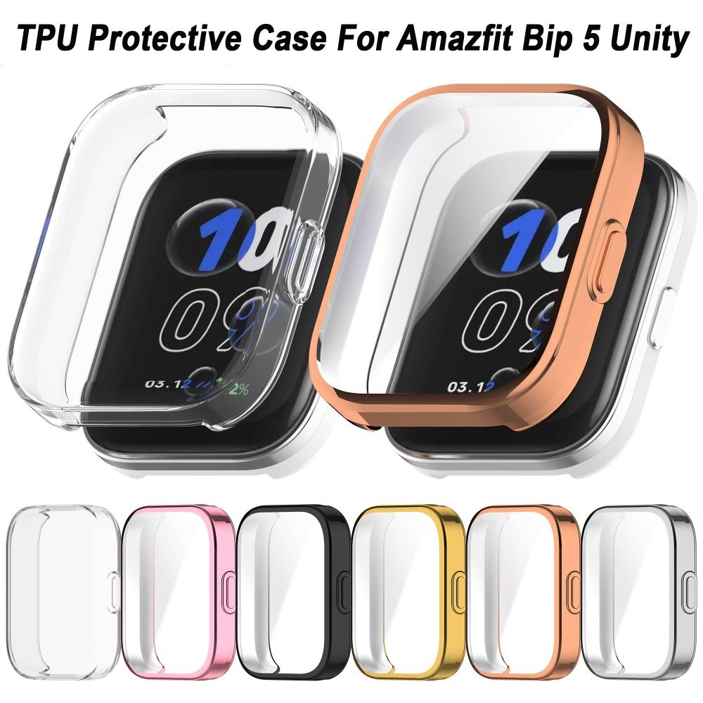 Capa completa tpu caso anti-ri - Smartwatch Watches Amazfit avaliação e preço