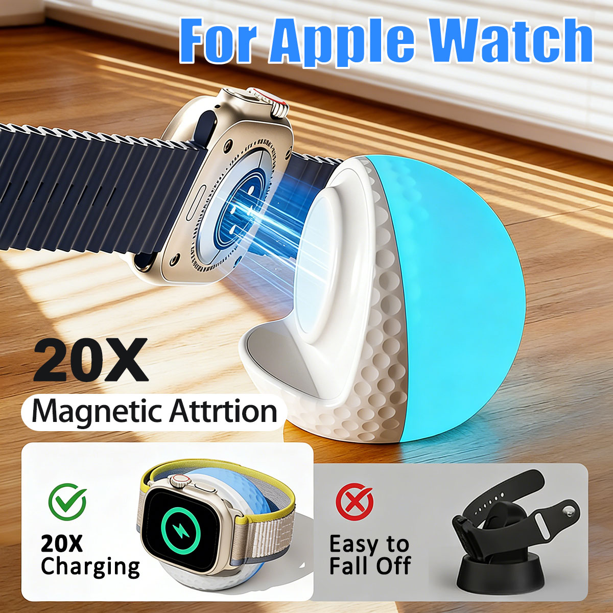 Suporte de Carregamento Sem Fi - Watch Charging Dock avaliação e preço