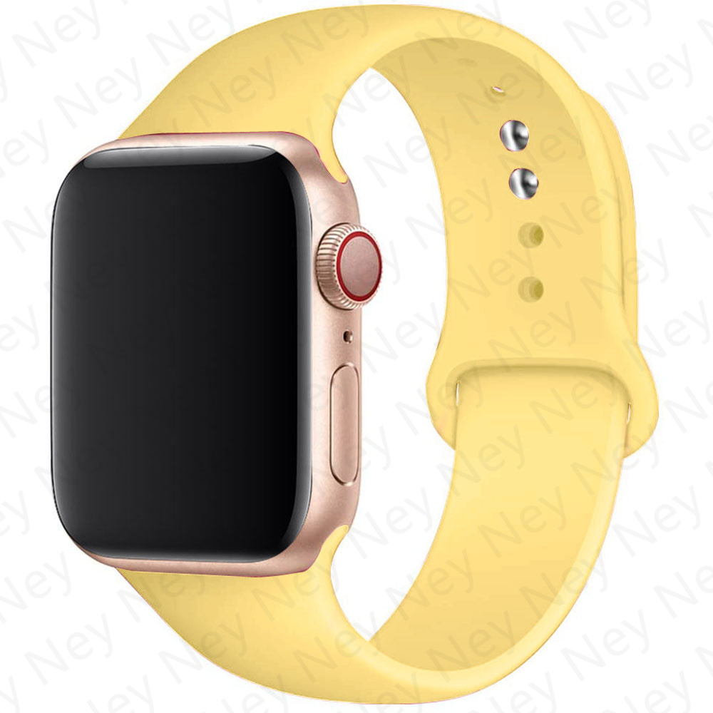 Pulseira de silicone para appl - Smartwatch Iphone Watches For Women avaliação e preço
