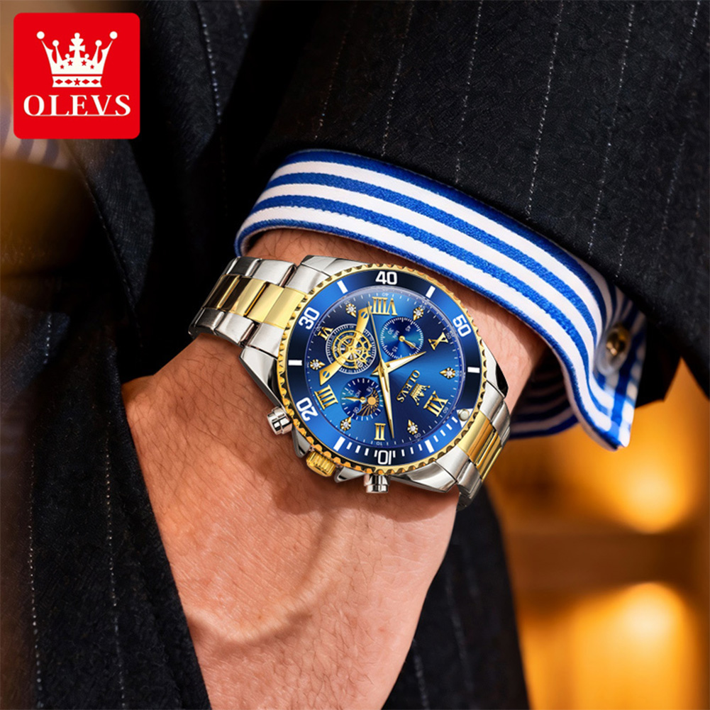 Relógio de Luxo OLEVS com Puls - Smartwatch Luxury Watches avaliação e preço